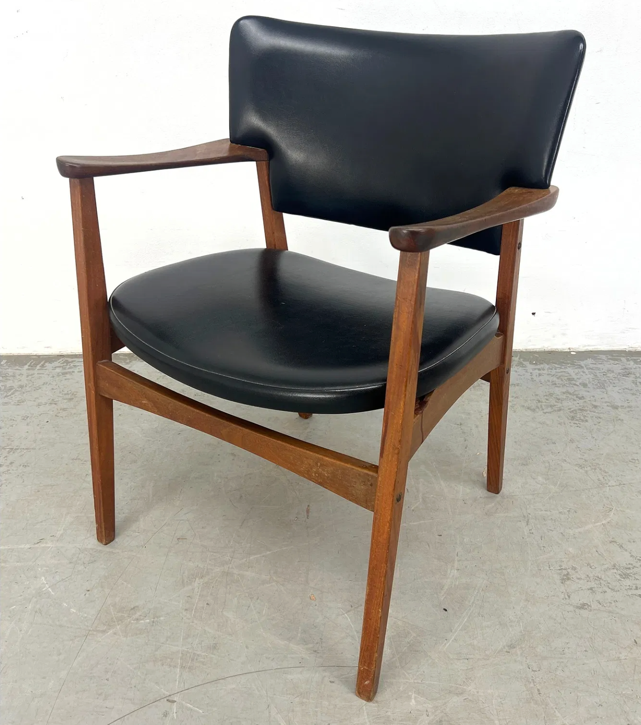 1960s MCM Danish Teak Arm Chair
