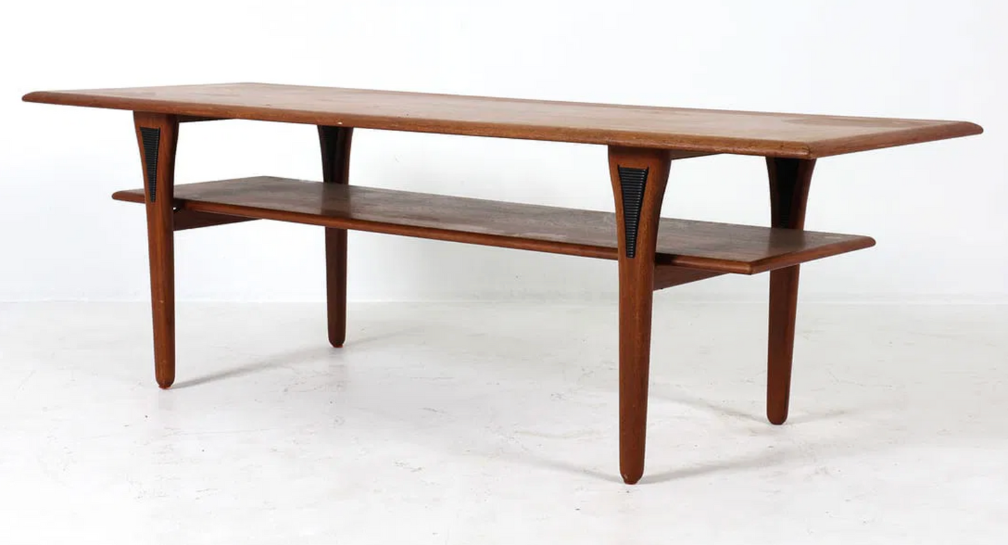 1960s Mid-Century Danish Teak Coffee Table